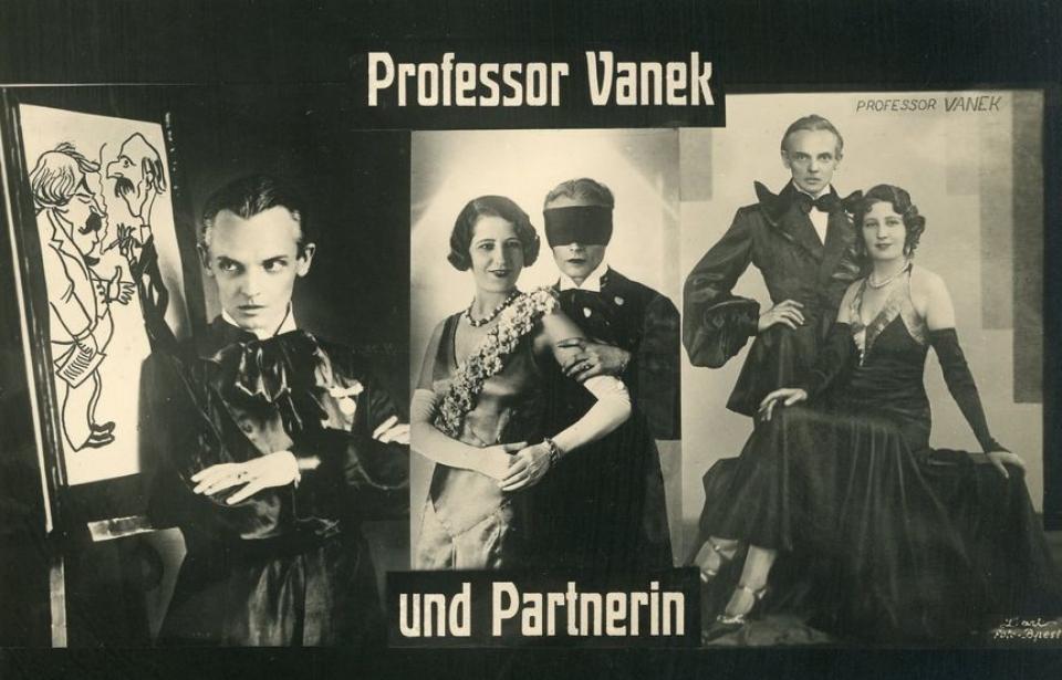 Vanek József képeslapja